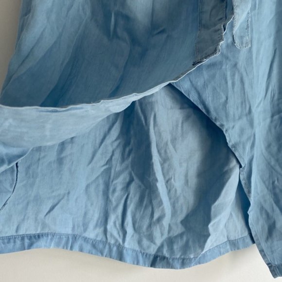 Lightweight denim look tie waist skirt Size 20 Kmart - Picture 4 of 4